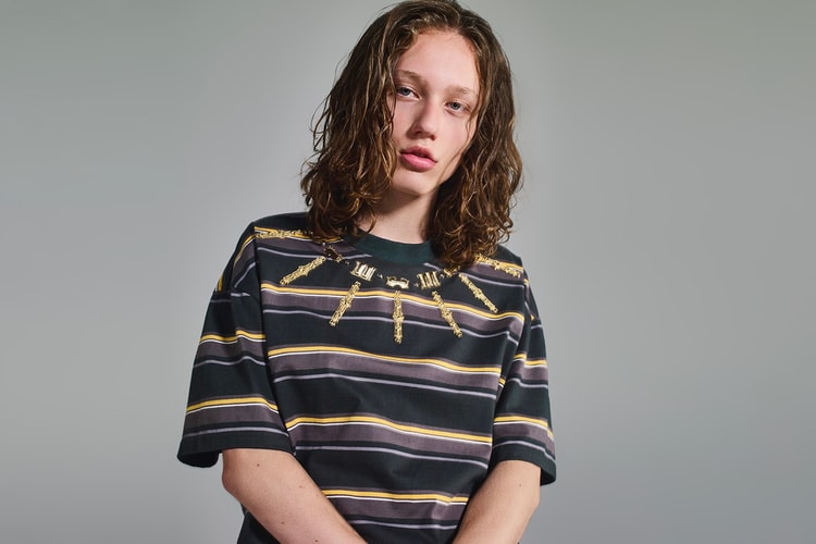 MISTERGENTLEMAN and YOSHiKO CREATiON Craft Jeweled T-Shirts