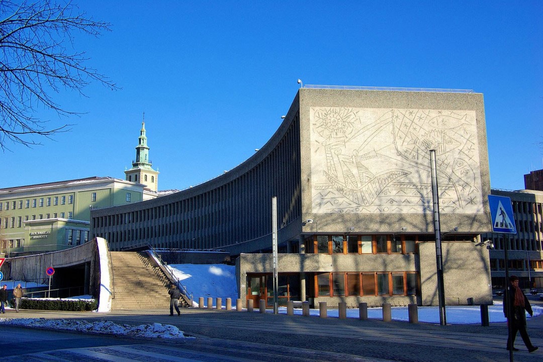 MoMA Y-Block Building Picasso Murals Demolition 'The Fisherman' Norway Fish Concrete Carl Nejar