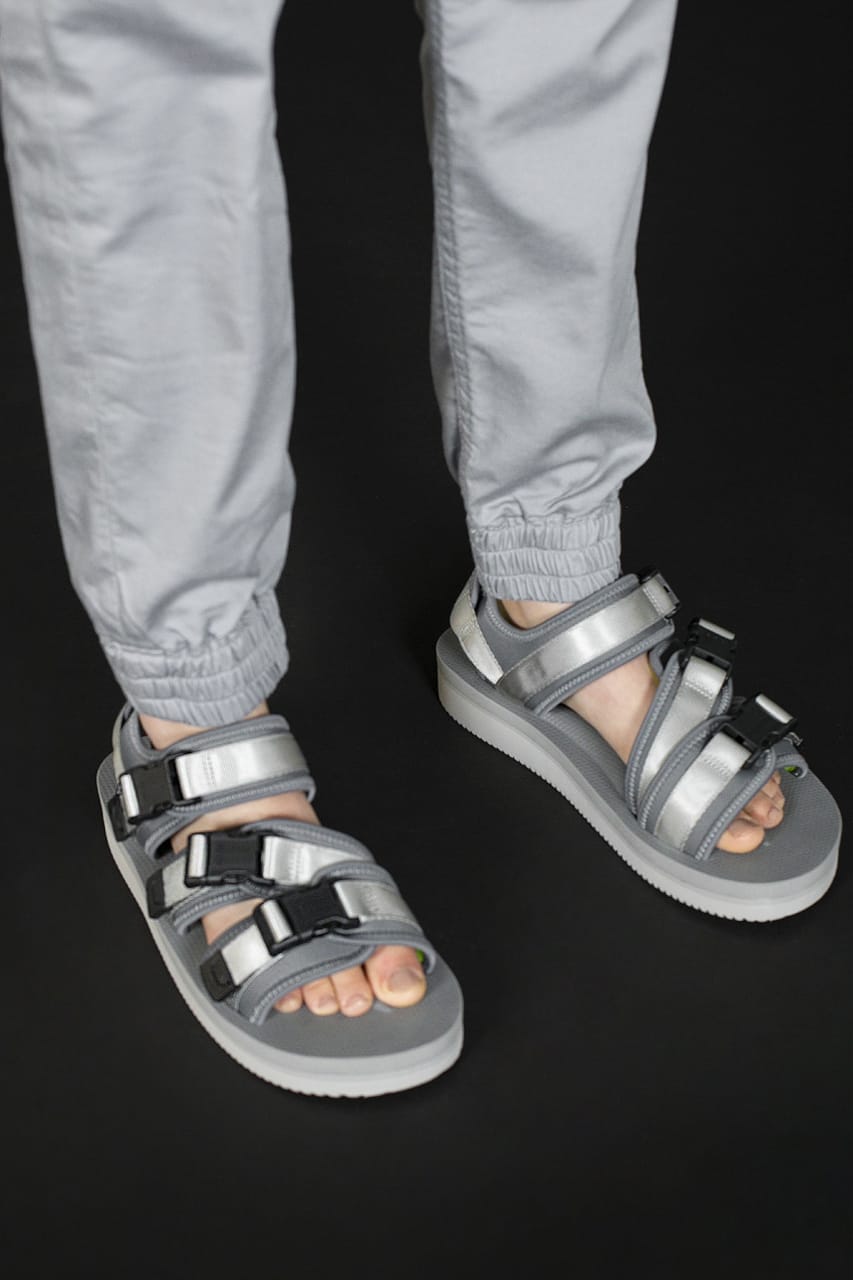 suicoke sandals grey