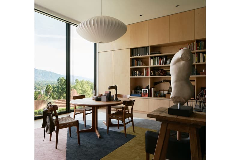 Montalba Architects LR2 House in Pasadena California Rectangular Volumes Rotated Series Angular Minimalist Concrete