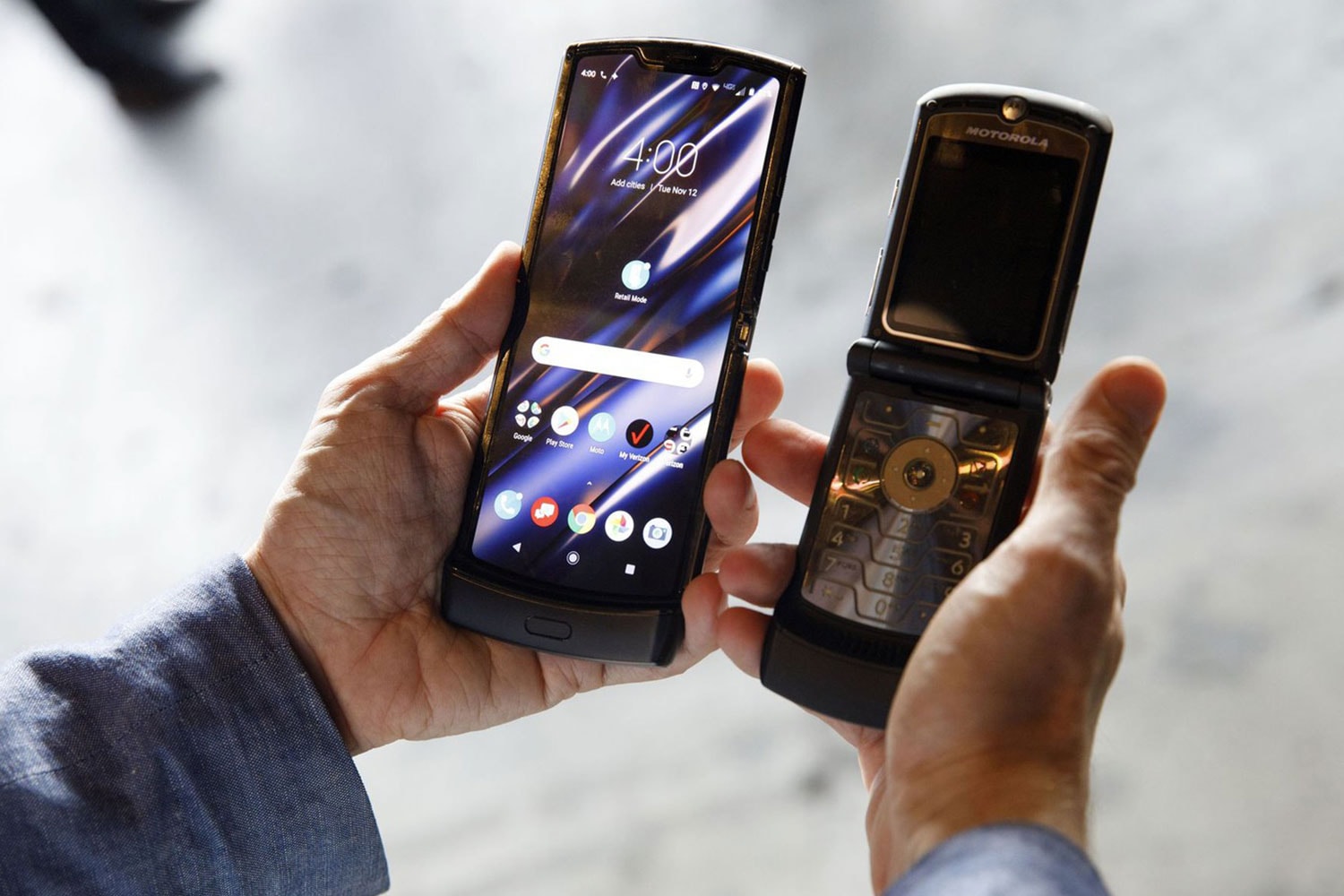 Motorola Razr 2 5G Fall Release Rumor складной мобильный телефон с раскладывающимся экраном Процессор Snapdragon 765 8 ГБ ОЗУ 256 ГБ встроенной памяти 48-мегапиксельная задняя камера 20-мегапиксельная фронтальная камера Android 10