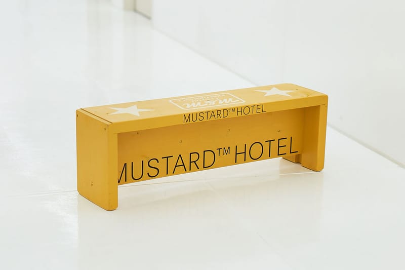 Mustard Hotel Shibuya Unveils Work Benches and Apparel With M&M