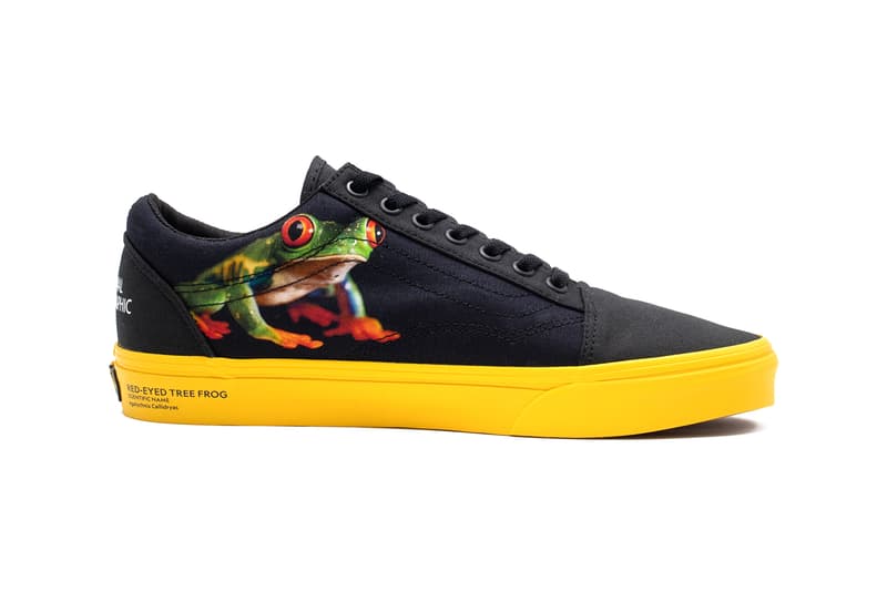 'National Geographic' x Vans Sneaker Pack Release Information Slip On Authentic Era Old Skool Sk8-Hi Closer Look First News Drop Date Footwear Skateboarding Vulcanized Sole Unit Animals Nature