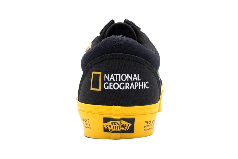 'National Geographic' x Vans Sneaker Pack Release Information Slip On Authentic Era Old Skool Sk8-Hi Closer Look First News Drop Date Footwear Skateboarding Vulcanized Sole Unit Animals Nature