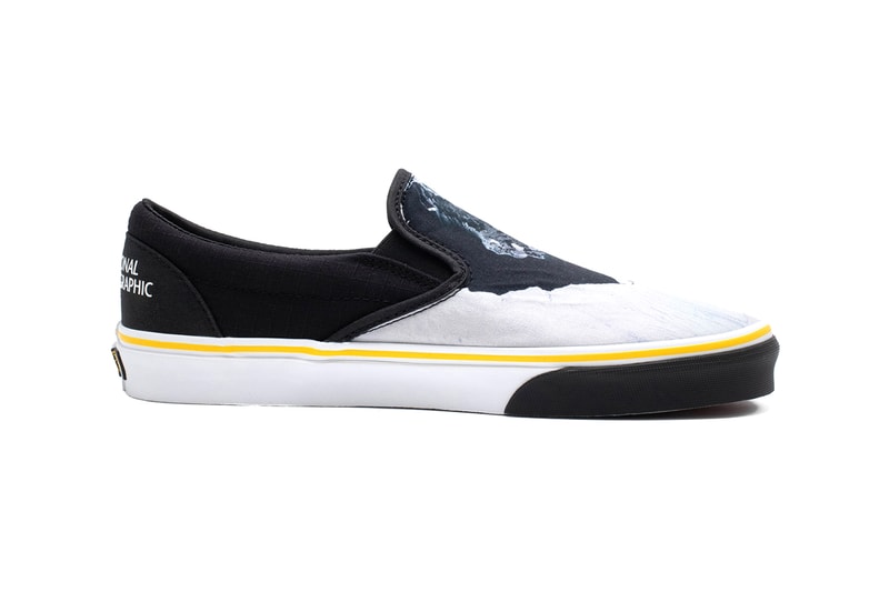 'National Geographic' x Vans Sneaker Pack Release Information Slip On Authentic Era Old Skool Sk8-Hi Closer Look First News Drop Date Footwear Skateboarding Vulcanized Sole Unit Animals Nature