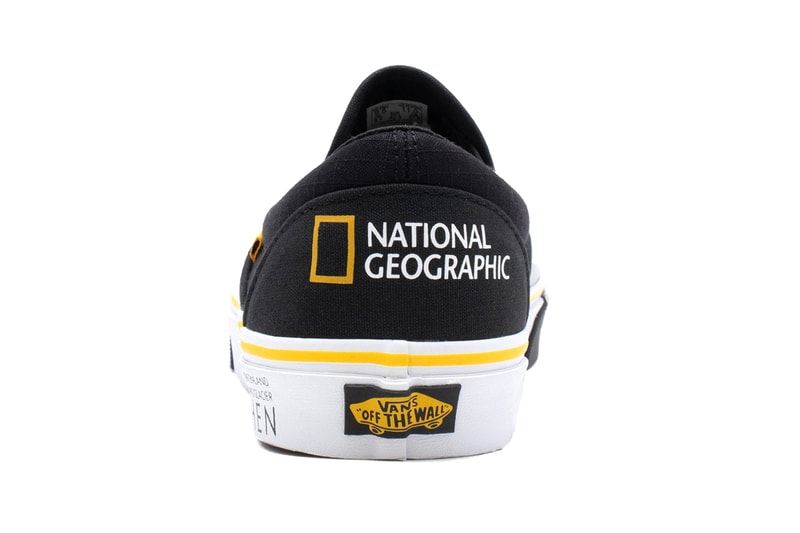 'National Geographic' x Vans Sneaker Pack Release Information Slip On Authentic Era Old Skool Sk8-Hi Closer Look First News Drop Date Footwear Skateboarding Vulcanized Sole Unit Animals Nature