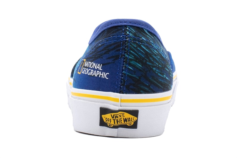 'National Geographic' x Vans Sneaker Pack Release Information Slip On Authentic Era Old Skool Sk8-Hi Closer Look First News Drop Date Footwear Skateboarding Vulcanized Sole Unit Animals Nature