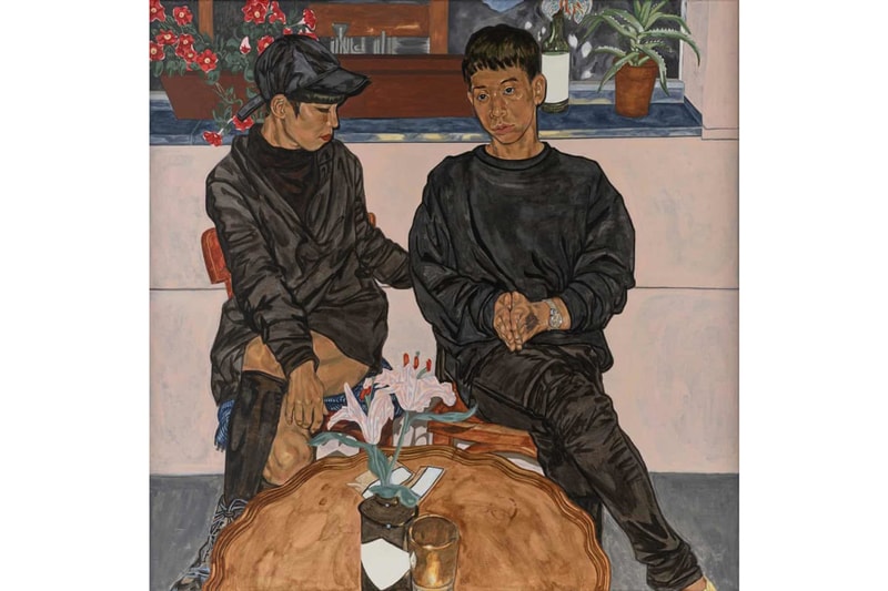 national portrait gallery london bp portrait award thai artist jiab prachakul night talk wins winner self taught 