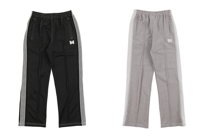 needles grey track pants