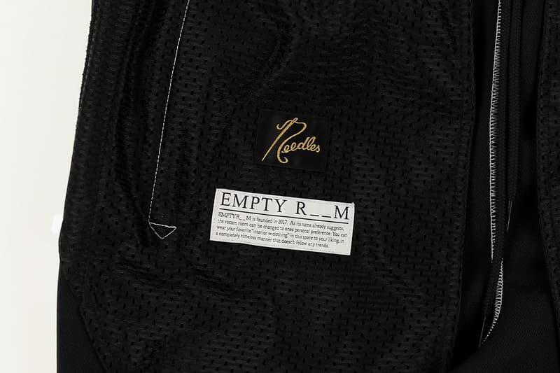 EMPTYROOM Archives NEEDLES Track Pants menswear streetwear nepenthes spring summer 2020 collection trousers sweats polyester butterfly keizo shimizu