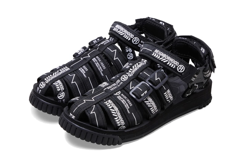 neighborhood shaka hiker sandals black olive drab white release date info photos price