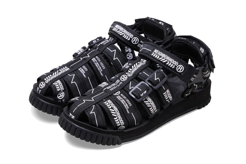 neighborhood shaka hiker sandals black olive drab white release date info photos price