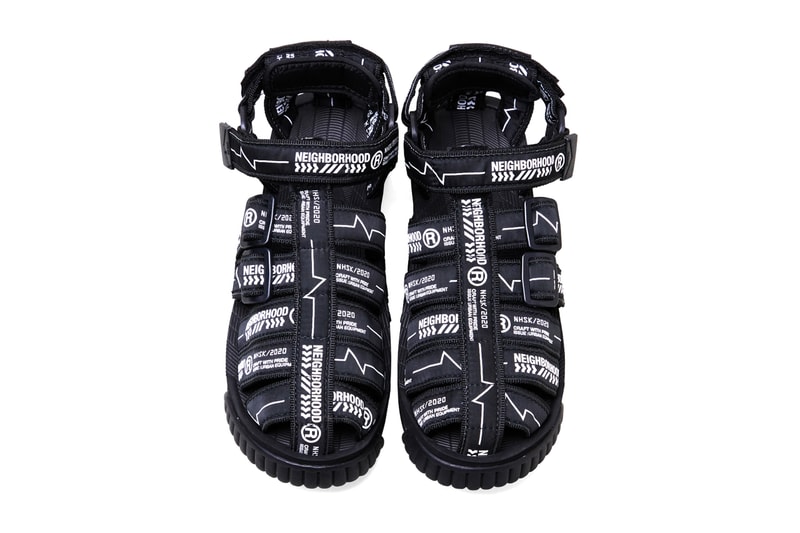 neighborhood shaka hiker sandals black olive drab white release date info photos price