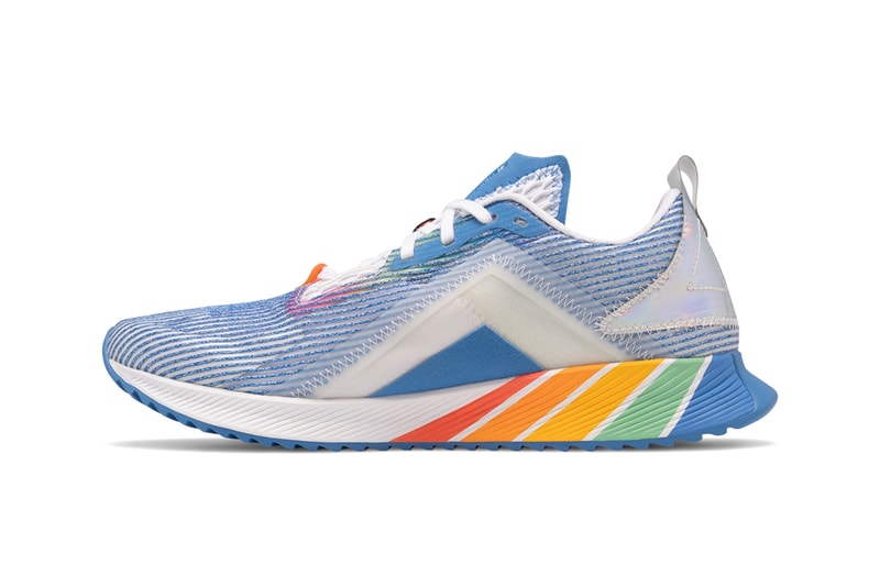 New Balance 2020 Pride Collection LGBTQ flag running gay parade colors rainbow Made in USA footwear 