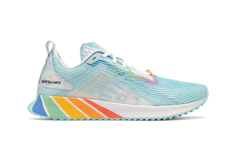 New Balance 2020 Pride Collection LGBTQ flag running gay parade colors rainbow Made in USA footwear 
