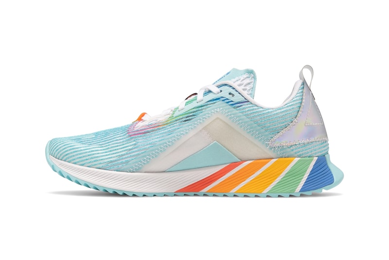 New Balance 2020 Pride Collection LGBTQ flag running gay parade colors rainbow Made in USA footwear 