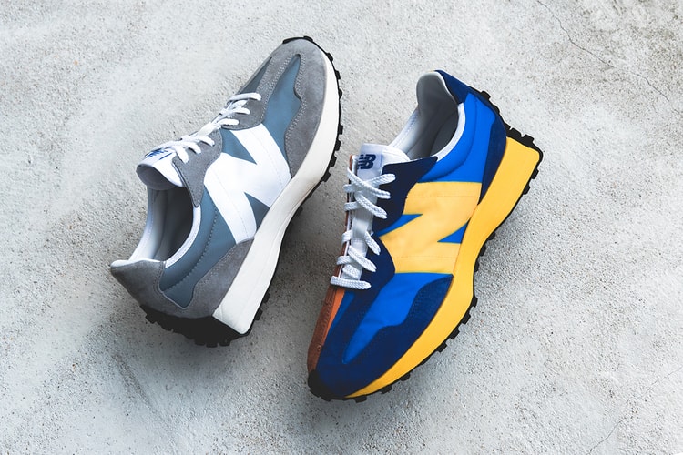 A Closer Look at New Balance's Split Colorway 327 Capsule