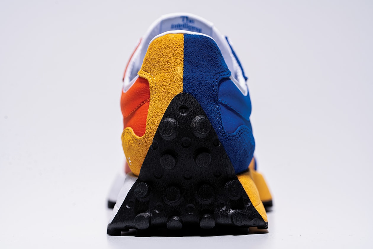 new balance 327 blue orange yellow grey white black pink release date info photos price