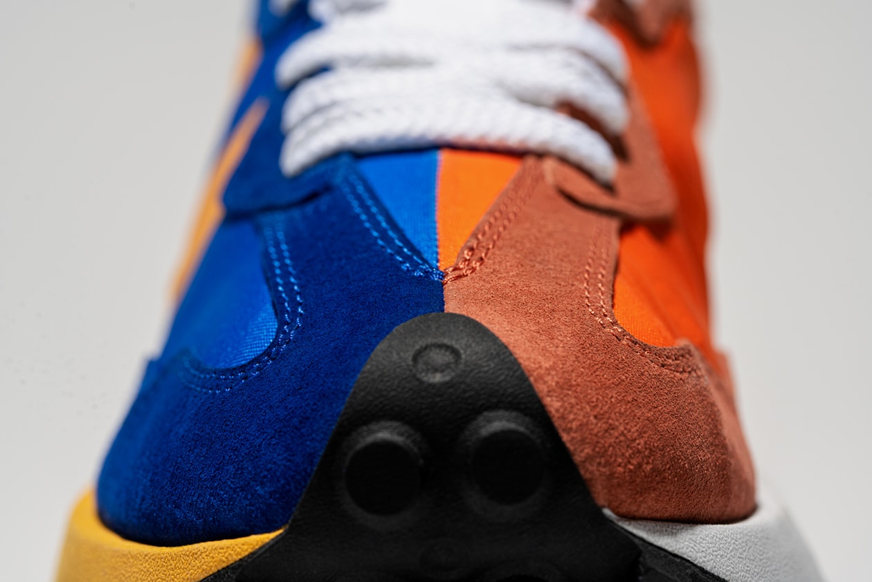 new balance 327 blue orange yellow grey white black pink release date info photos price