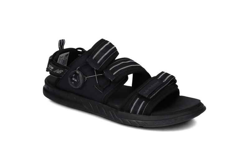 New Balance 900 Strap Black Moon bali blue black silver menswear streetwear sandals slides technical hiking trekking outdoor spring summer 2020 collection