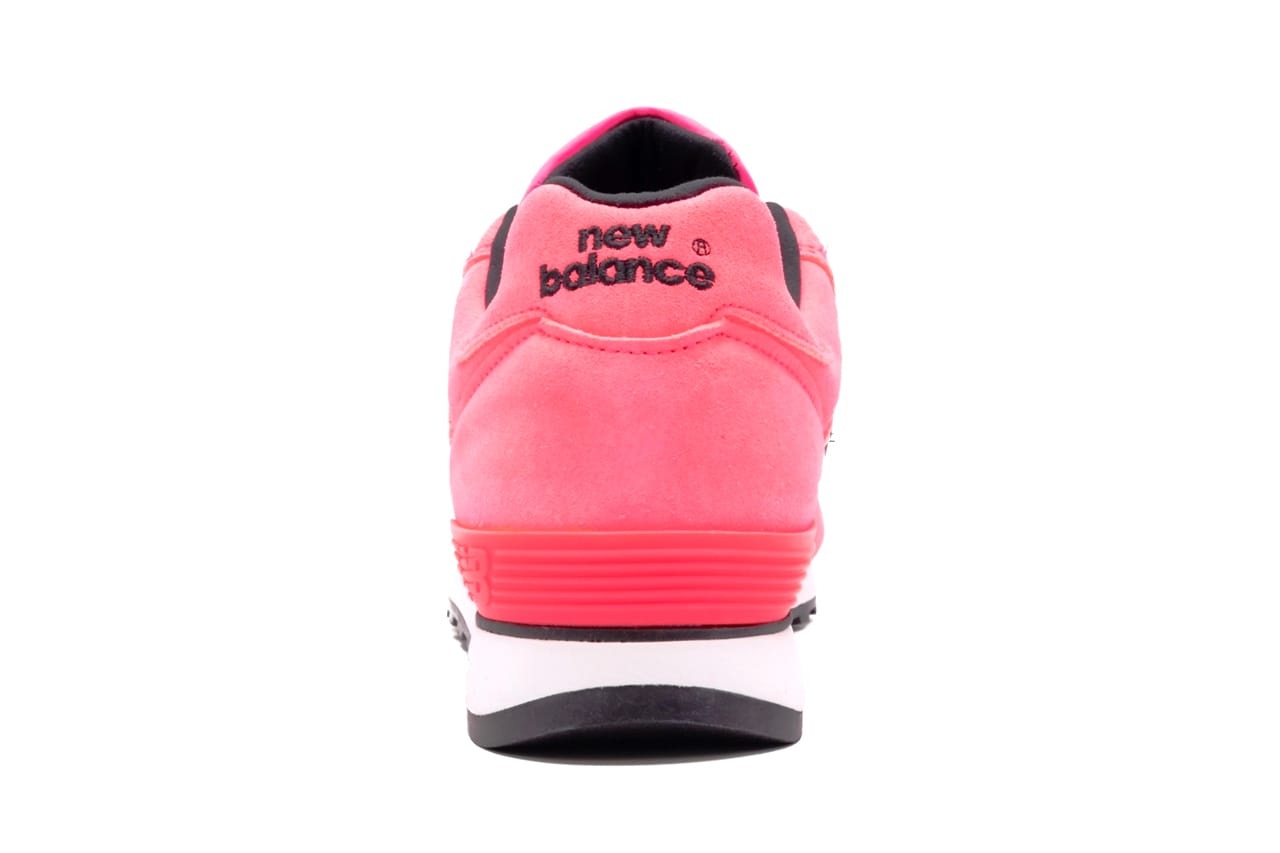 bright pink new balance shoes