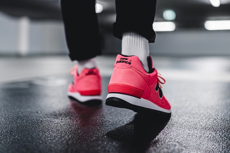 New Balance M670NEN Pink Neon menswear streetwear spring summer 2020 collection sneakers trainers shoes footwear runners kicks