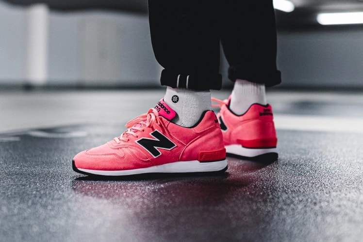New Balance's M670NEN Receives Bright "Pink Neon" Treatment