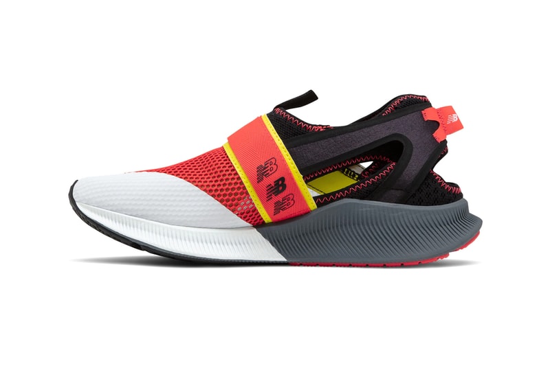 new balance shandal sneaker shoe sandal hybrid black red white yellow grey official release date info photos price store list