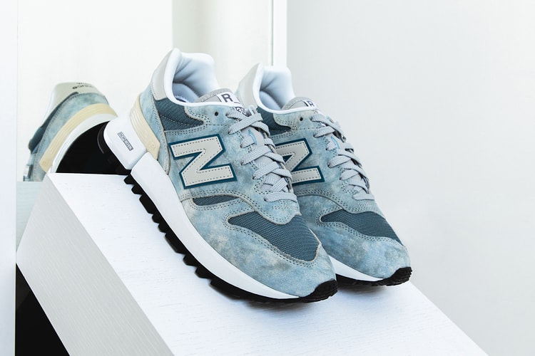 New Balance Tokyo Design Studio Dresses RC_1300 in Marbled Blue Effect