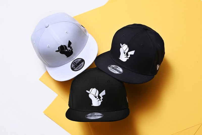 new era pokemon 59fifty hat apparel collection 2020 pikachu graphics t shirts shirt 9 fifty 9 forty hats 