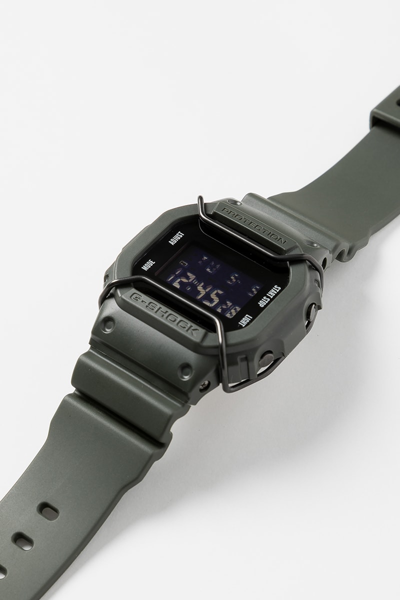 NEXUSVII G SHOCK Military Edition collab seven urban research exclusive DW 5600 inspired