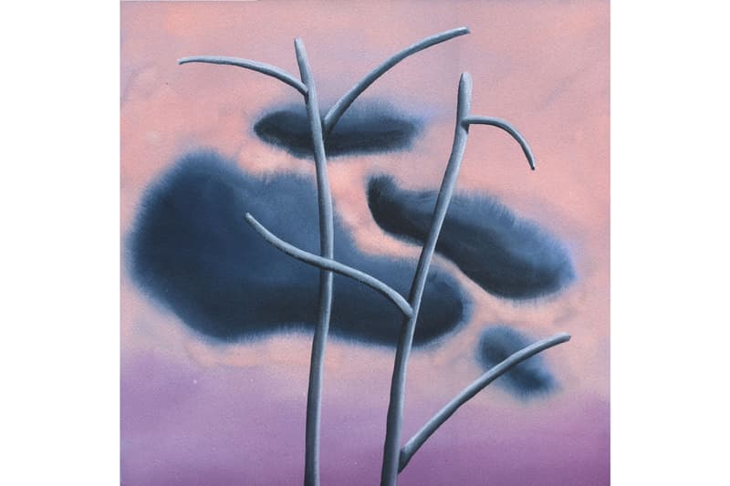 Nicolas Party "Canopy" Hauser & Wirth Online Exhibition Watercolors Paintings Landscapes Trees