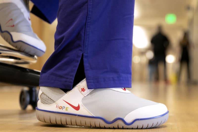 nike beaverton frontline medical healthcare workers donation 140000 footwear equipment apparel air zoom pulse