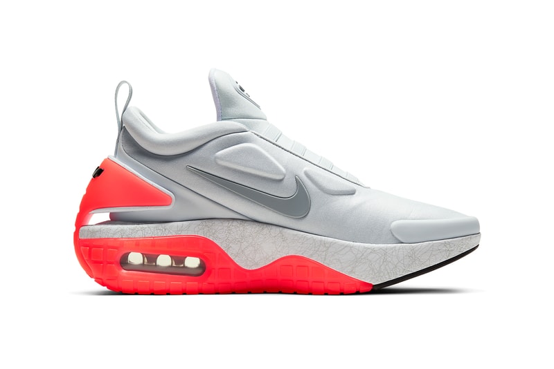 nike adapt auto max power lacing infrared pure platinum particle grey CW7274 002 release date info photos price
