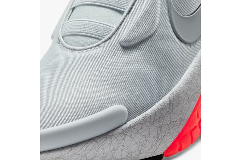 nike adapt auto max power lacing infrared pure platinum particle grey CW7274 002 release date info photos price