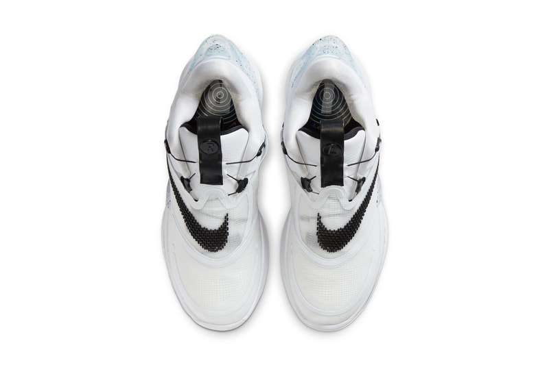 nike basketball adapt bb 2 0 oreo white black wolf grey speckles BQ5397 101 official release date info photos price store list 