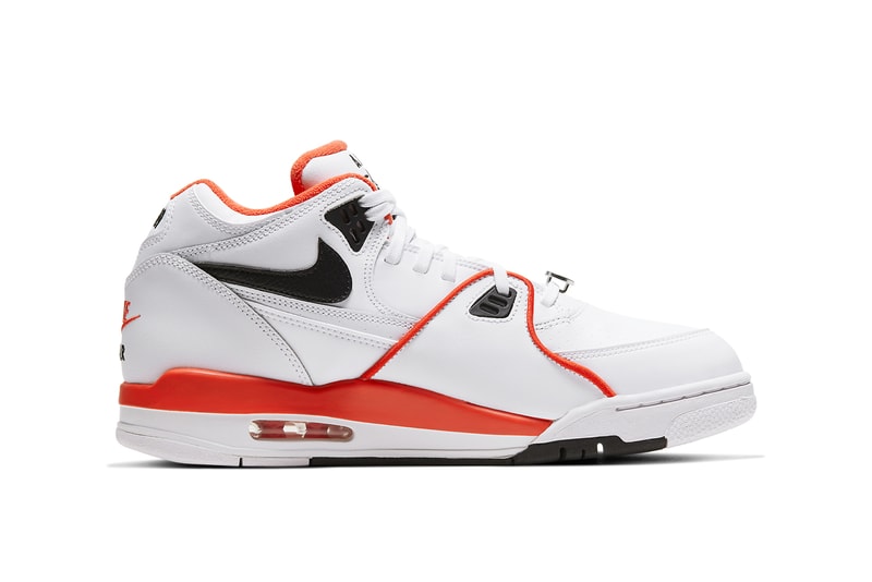 nike sportswear air flight 89 rucker park white team orange black CZ6097 100 official release date info photos price store list