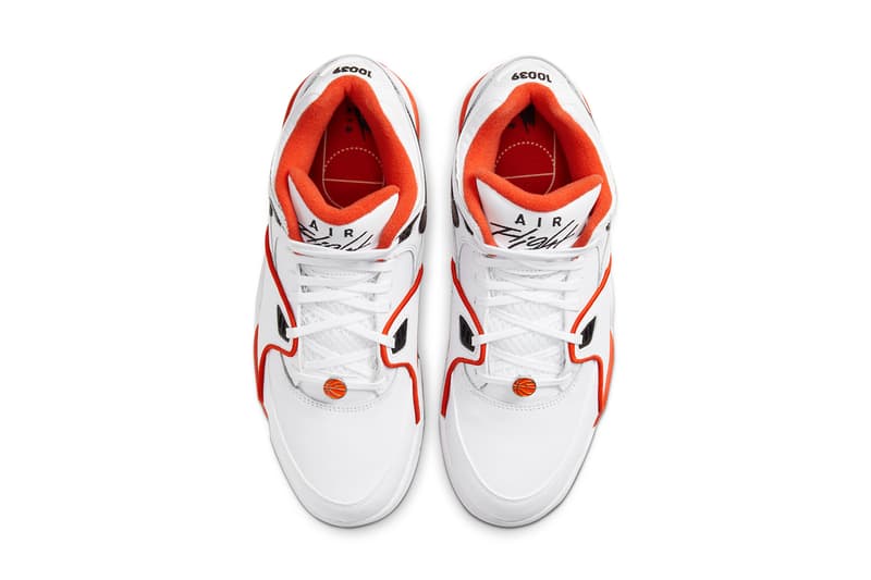 nike sportswear air flight 89 rucker park white team orange black CZ6097 100 official release date info photos price store list