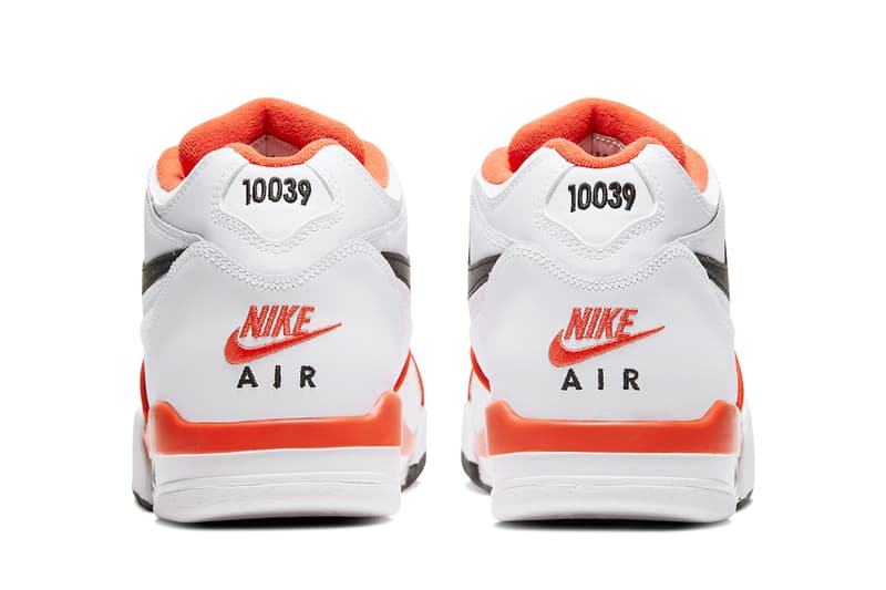 nike sportswear air flight 89 rucker park white team orange black CZ6097 100 official release date info photos price store list