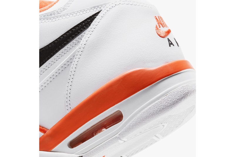 nike sportswear air flight 89 rucker park white team orange black CZ6097 100 official release date info photos price store list