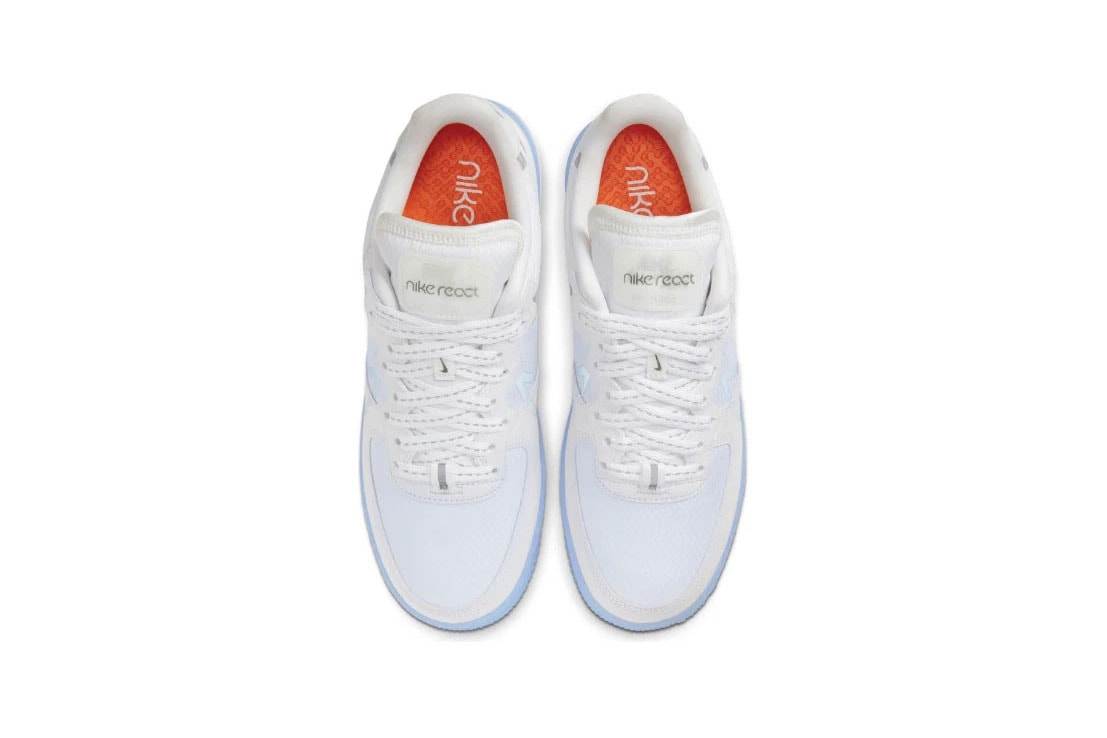 Nike Air Force 1 React D/MS/X QS White Light Bone Sail Rush Coral CQ8879-100 may 2020 summer release date colorway buy