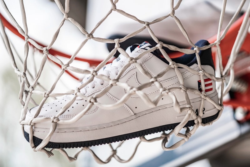Nike Air Force 1 Low QS Puerto Rico Release Info CJ1386-100 True White Obsidian Comet Red