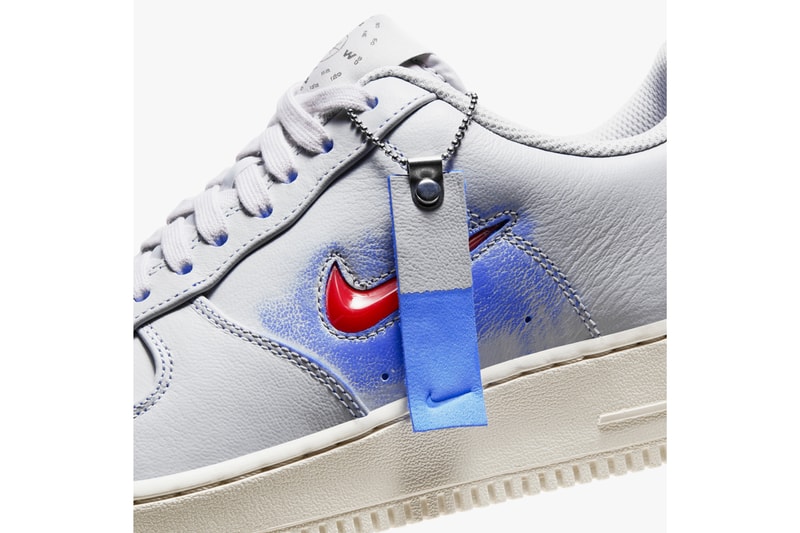 nike air max 90 force 1 home and away sportswear jewel swoosh white black grey red purple official release date info photos price store list