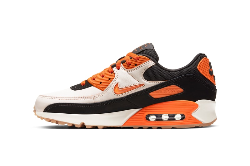 nike air max 90 force 1 home and away sportswear jewel swoosh white black grey red purple official release date info photos price store list