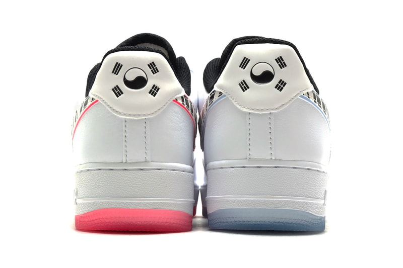 Nike Air Force 1 White Tiger cw3919 100 menswear streetwear sneakers shoes footwear kicks runners trainers south korea team soccer football spring summer 2020 collection