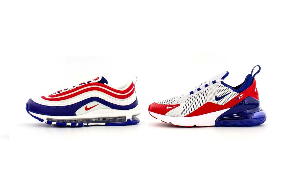 let's do it Attendant social Nike Air Max 97, Air Max 270 'USA' White/Red Release | Hypebeast