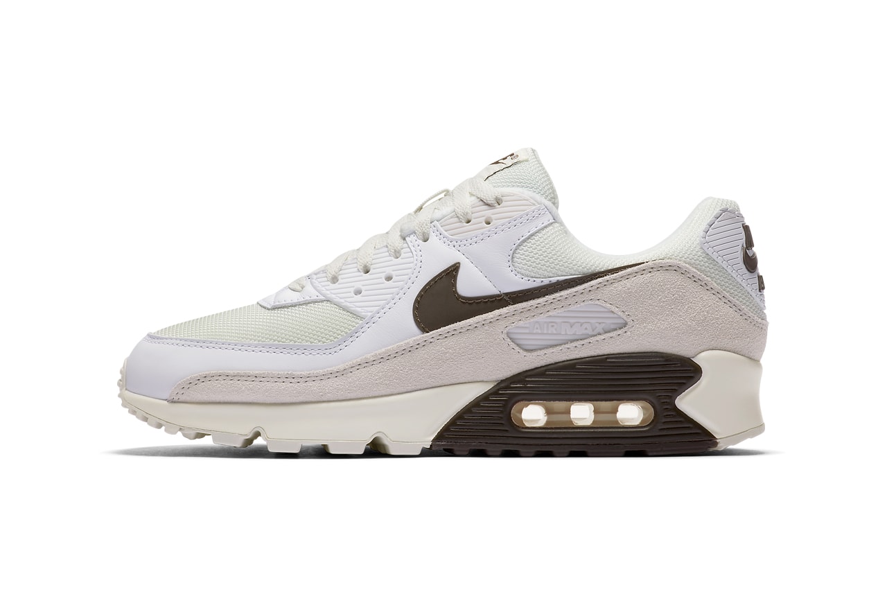 nike sportswear air max 90 baroque brown white sail vast grey CW7483 100 official release date info photos price store list