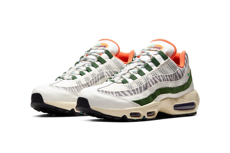 nike sportswear air max 95 era sail new forest green CZ9723 100 official release date info photos price store list