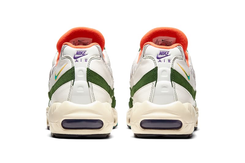 nike sportswear air max 95 era sail new forest green CZ9723 100 official release date info photos price store list