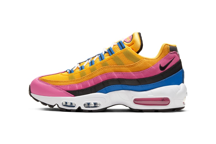Nike Air Max 95 Stacks Up the Color With Gold and "Pinksicle" Tones